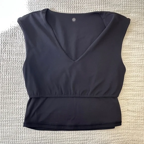 Athleta Black Transcend Crop Tank - Picture 10 of 14